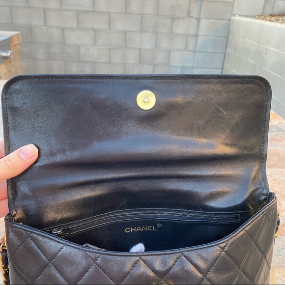 SOLD Chanel Timeless Vintage Diamond Quilted Flap Tassel Bag - Picture 7 of 16